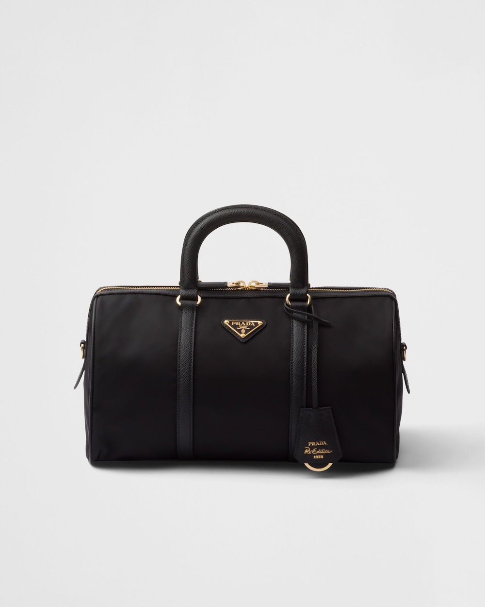 Prada Re-Edition 1978 Medium Re-Nylon and Saffiano Leather Top-Handle Bag - Image 1